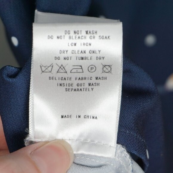 Miss Patina Kiterture Books Cat Kitten Dress in Navy size Small Excellent Condit - Picture 15 of 15